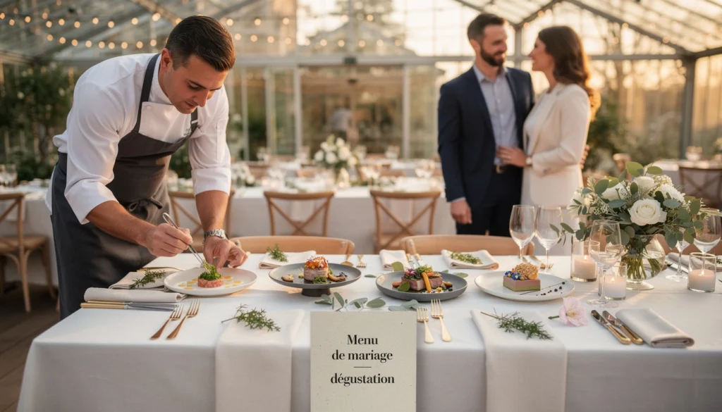 menu de mariage menu de mariage
